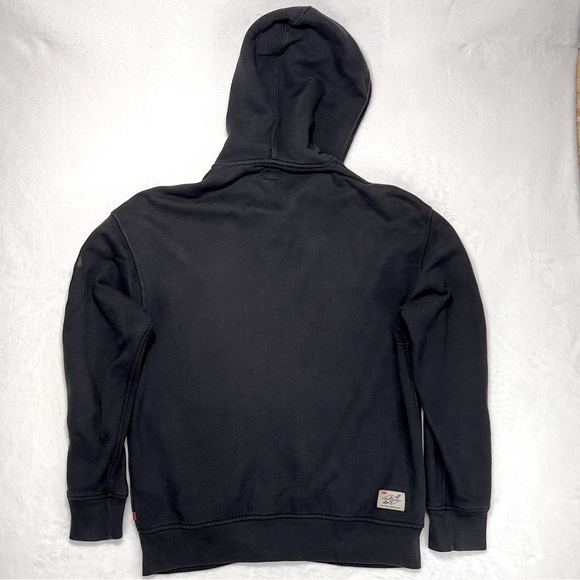 Levi’s Justin Timberlake Hoodie Fresh Leaves Collaboration Mens M Black & Red - Picture 8 of 17